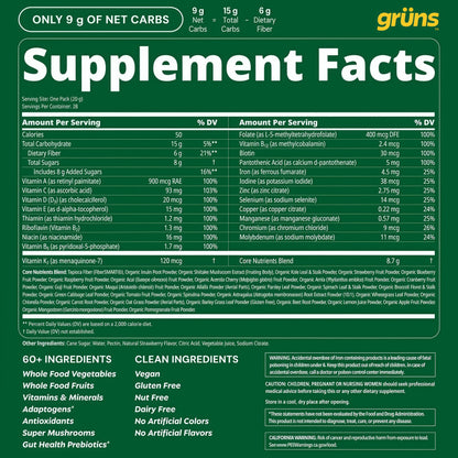 Grüns Superfood Gummies